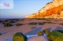 Hunstanton beach and cliffs 